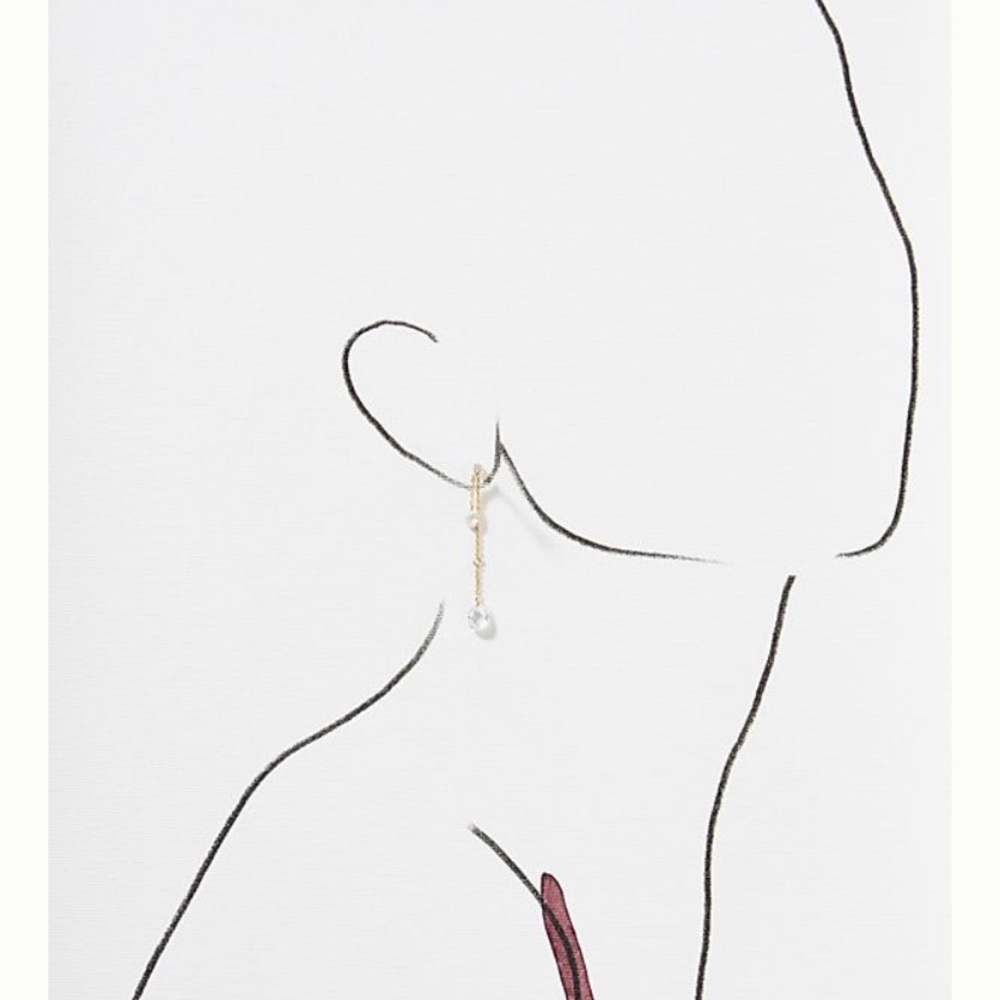 ANTHROPOLOGIE | Lila Drop Earrings - Picture 3 of 5